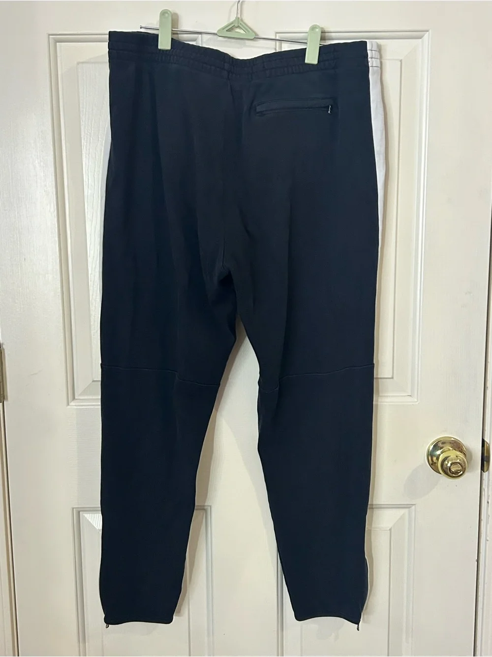 Polo Ralph Lauren Men's Sz XL Cotton Drawstring Interlock Track Pants Black 28”